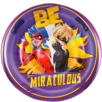 Miraculous Lady Bug & Cat Noir Pool Float - Purple – With Handles